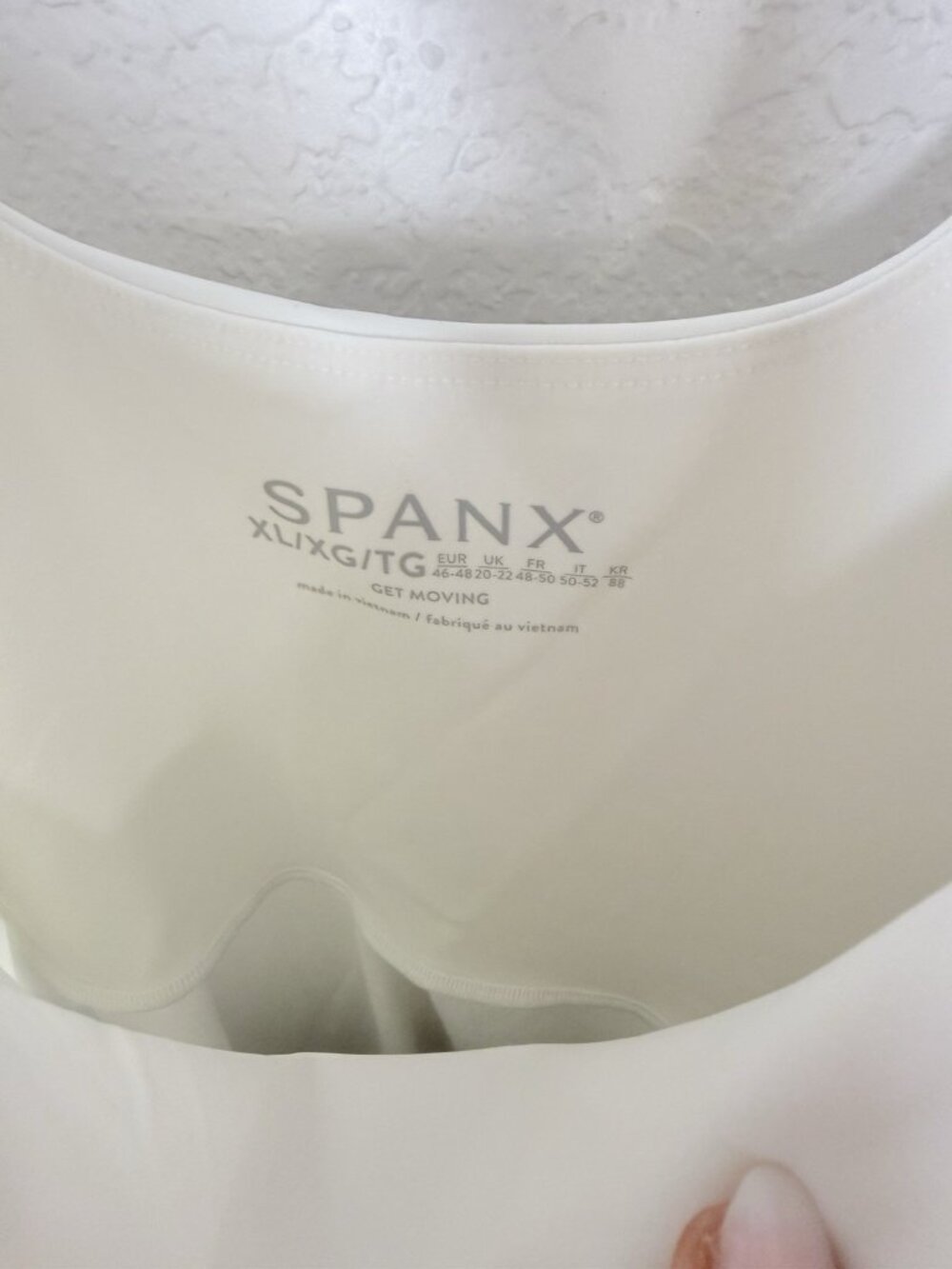 SPANX Get Moving Tennis Athletic White Stretch Skort Mini Dress XL 1E - Picture 4 of 9
